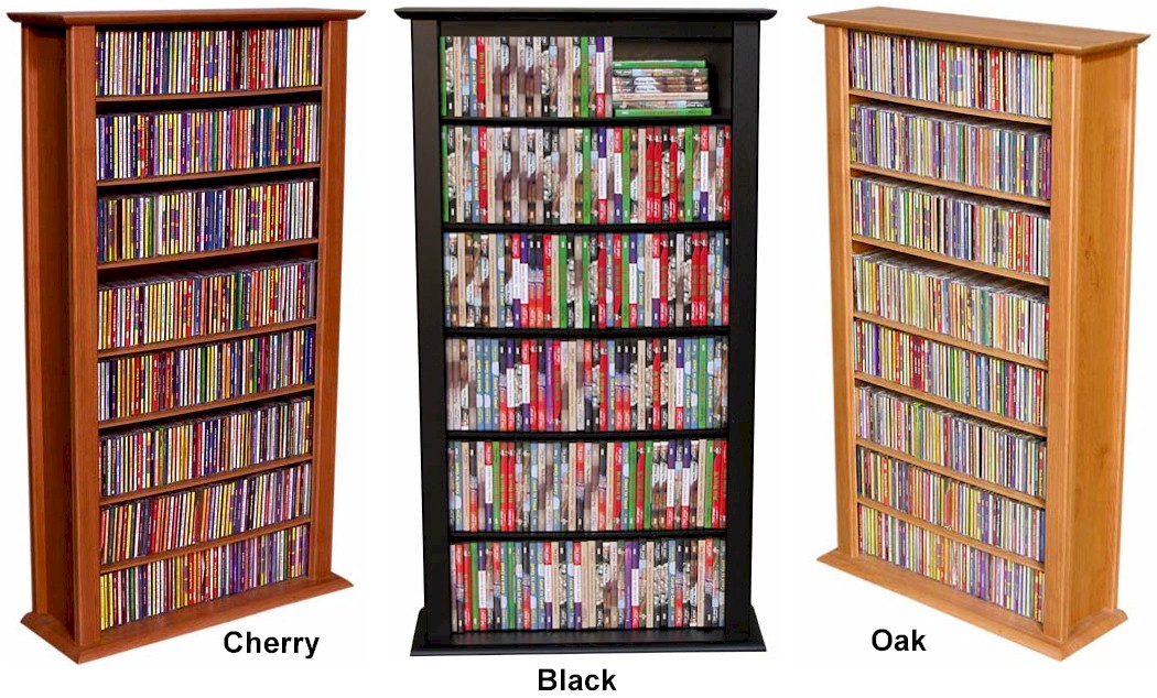 464 Cd 234 Dvd Tower Dvd Cd Storage Rack Shelf 5 Colors Ebay